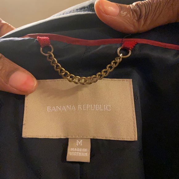 Perfect Banana Republic rain/pea coat - Picture 4 of 12